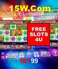 Interface moderna da plataforma Bet99